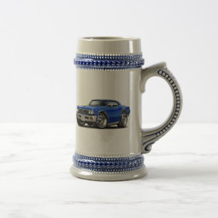 Jarra De Cerveza Coche 1966 del azul de Chevelle