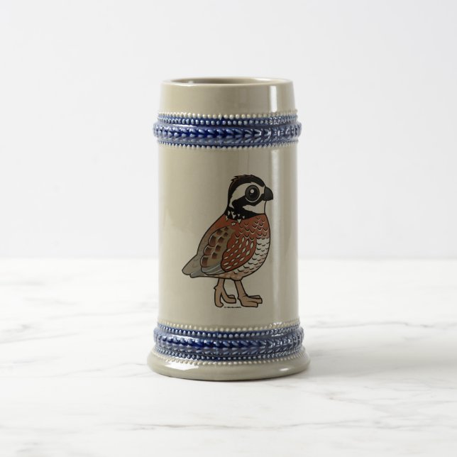 Jarra De Cerveza Codorniz septentrional (Centro)