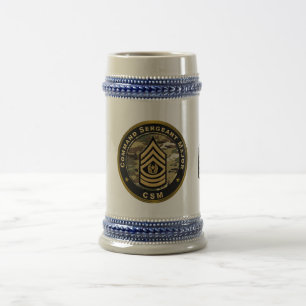 Jarra De Cerveza Comandante Sargento Mayor CSM