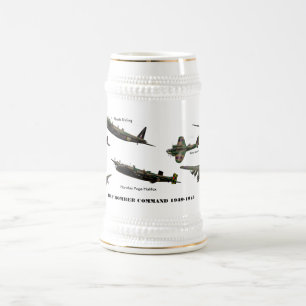 Jarra De Cerveza Comando de bombarderos Stein.