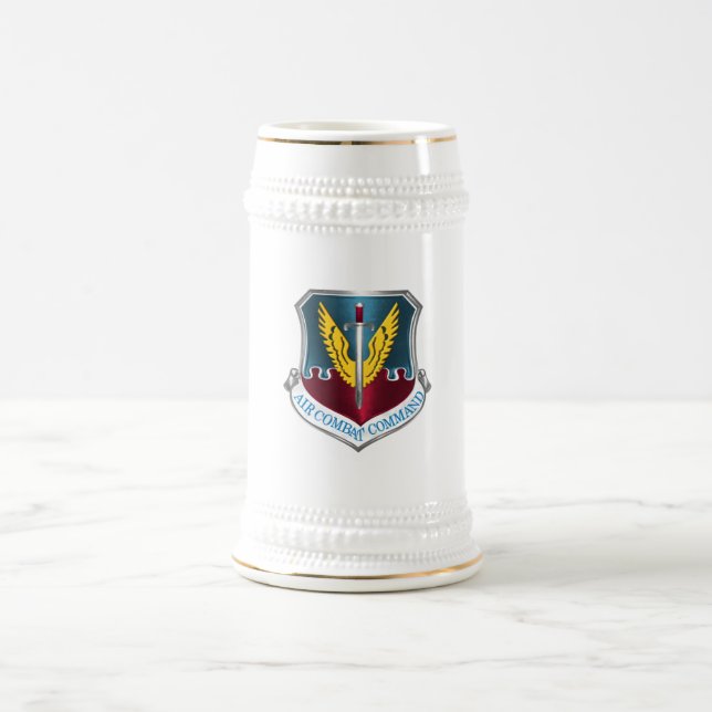 Jarra De Cerveza Comando de combate aéreo -"ACC" (Centro)