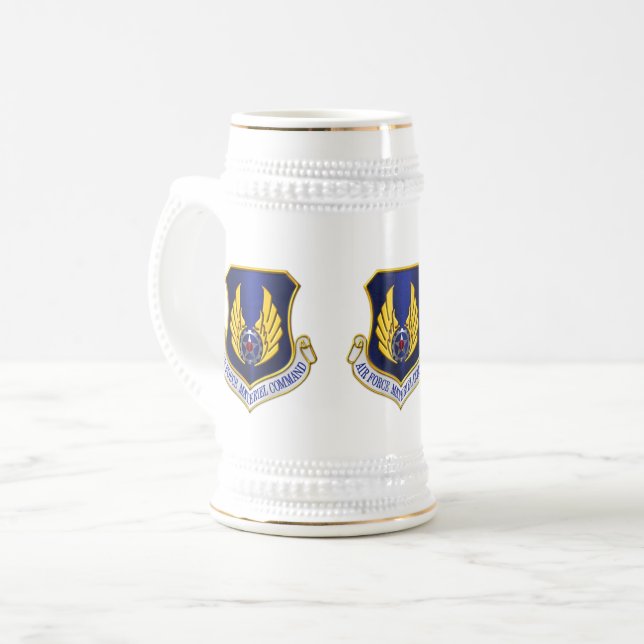 Jarra De Cerveza Comando de Material de la Fuerza Aérea  (Anverso izquierdo)