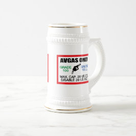 Jarra De Cerveza combustible AVGAS / 100LL solamente