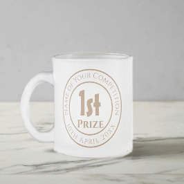 Jarra De Cerveza Competencia 1Premio Trofeo Café Mug