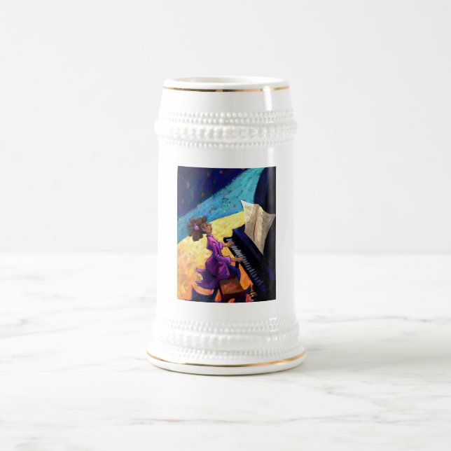 Jarra De Cerveza Concierto de piano (Centro)