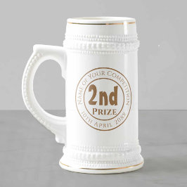 Jarra De Cerveza Concurso 2.º Premio Trofeo