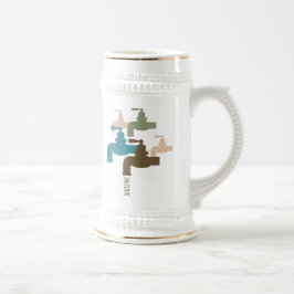 Jarra De Cerveza Conserve el grifo de agua