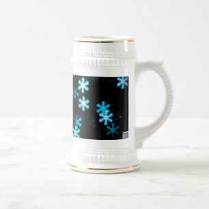 Jarra De Cerveza Copia de Nieve de Navidad Mágica