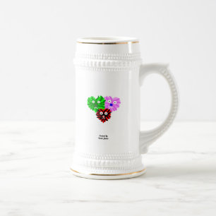 Jarra De Cerveza Corazón Fuzzies Stein Mug