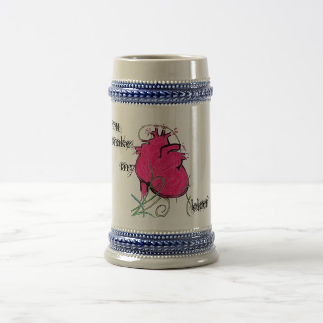 Jarra De Cerveza Corazón sangrante (Centro)