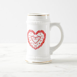 JARRA DE CERVEZA CORAZONES DE STEIN