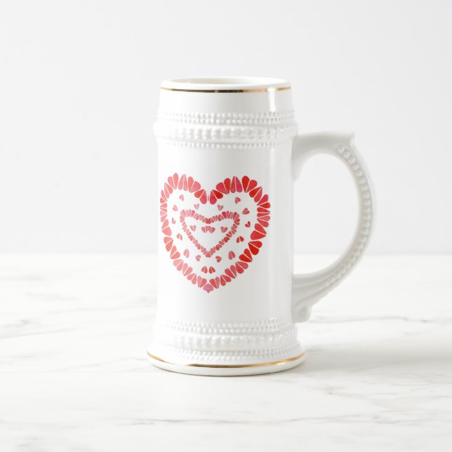 JARRA DE CERVEZA CORAZONES DE STEIN (Derecha)