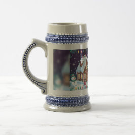 Jarra De Cerveza Cozy Christmas Cheers