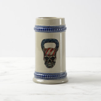 Jarra De Cerveza Cráneo Stein de Kettlebell