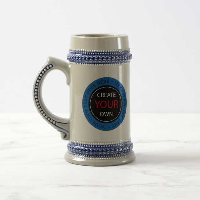 Jarra De Cerveza Crea tu propia - Personalizada, de marca / Foto (Izquierda)