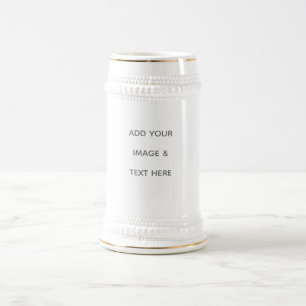 Jarra De Cerveza Crea tu propio blanco
