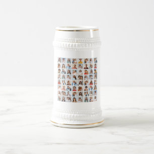 Jarra De Cerveza Crea tu propio collage de 64 fotos