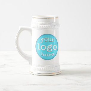 Jarra De Cerveza Crear logotipo de empresa Personalizado Beer Stein