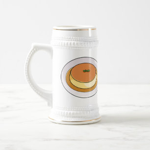 Jarra De Cerveza Creme caramel personalizado ilustracion