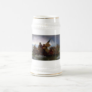 Jarra De Cerveza Crossing Delaware 1776: General George Washington