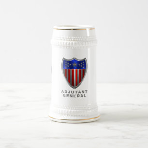 Jarra De Cerveza Cuerpo General de Ajustes del Ejército