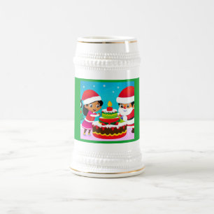 Jarra De Cerveza Cumpleaños 3 de los navidades