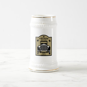 Jarra De Cerveza Cumpleaños Divertido Hito Sobre La Colina