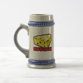 Jarra De Cerveza Cuña de queso de Wisconsin