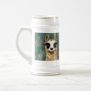 Jarra De Cerveza Curiosa cerveza Stein con llama curiosa