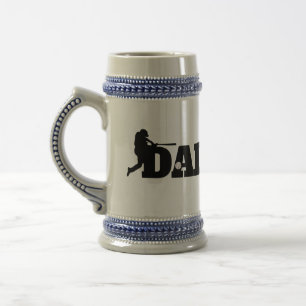 Jarra De Cerveza Custom Dad Baseball 