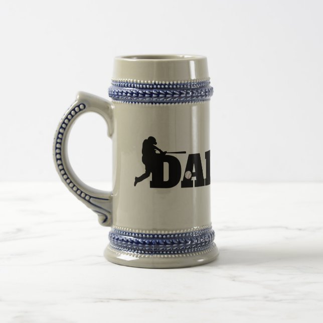 Jarra De Cerveza Custom Dad Baseball  (Izquierda)