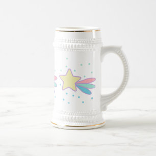 Jarra De Cerveza Cute Estrella Fugaz Cometa
