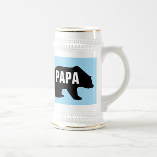 JARRA DE CERVEZA DAD GRIZZLY BEAR PAPA BEIN