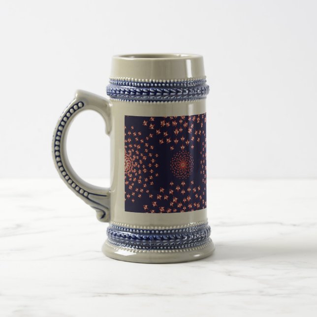 Jarra De Cerveza Dancing Galaxy Cosmic Drinkware Pattern (Izquierda)