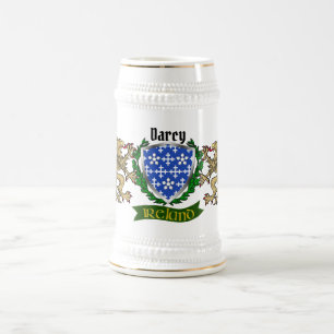 Jarra De Cerveza Darcy/Dorcy Irish Shield Beer Stein