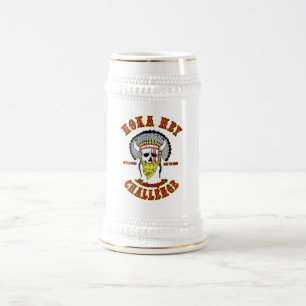 Jarra De Cerveza De Hoka cerveza Stein del desafío ey