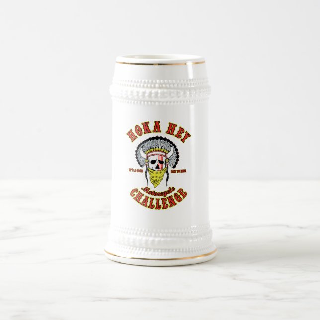 Jarra De Cerveza De Hoka cerveza Stein del desafío ey (Centro)