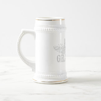 Jarra De Cerveza Decorative Mug with Love & Gratitude Lettering