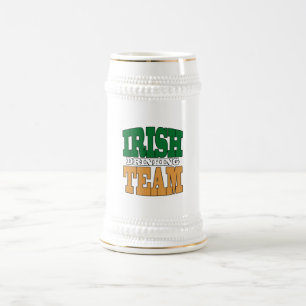 Jarra de cerveza del día de San Patricio