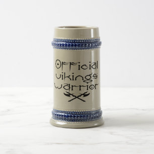 Jarra De Cerveza Del guerrero de vikingos
