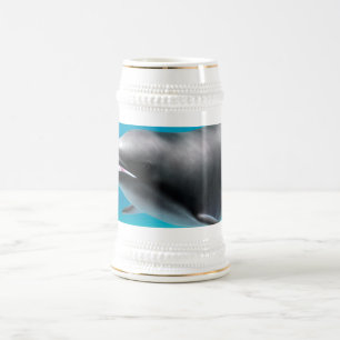 Jarra De Cerveza Delfín sonriente