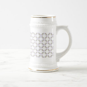Jarra De Cerveza Deluxe Floral Beer Stein
