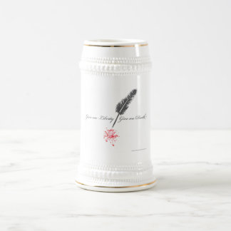 Jarra De Cerveza Déme la libertad o déme la muerte
