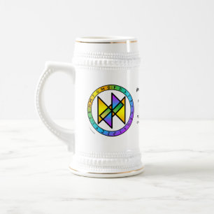 Jarra De Cerveza ¡Despierta a la Alegría! Bindrune Mead Stein