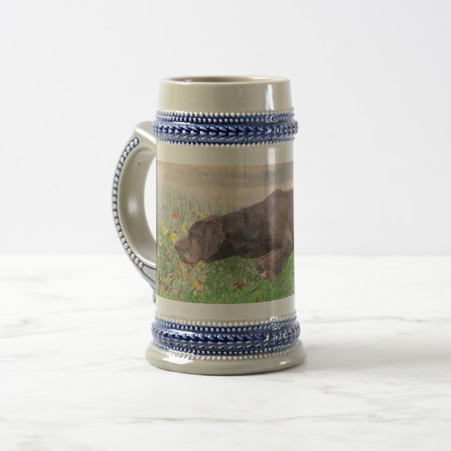 Jarra De Cerveza Deutsch Drahthaar (Anverso izquierdo)