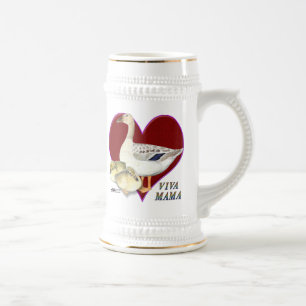 Jarra De Cerveza Día de la Madre: ¡Viva mamá!