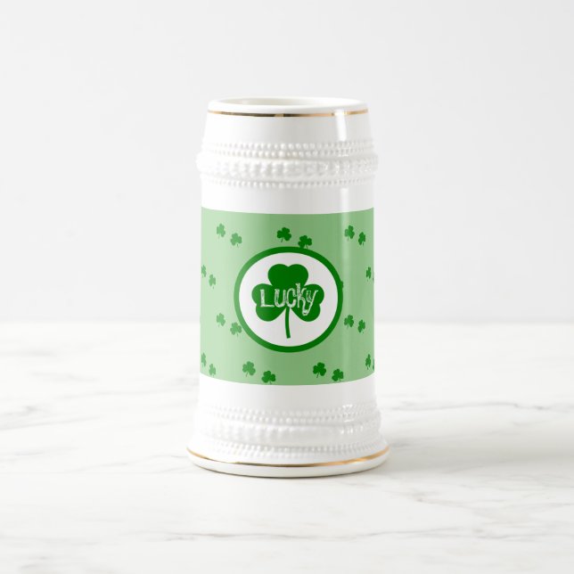 Jarra De Cerveza Día de San Patricio (Centro)