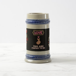 JARRA DE CERVEZA DÍA DE SAN VALENTÍN