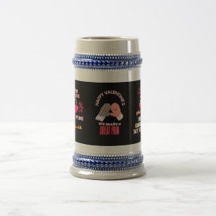 JARRA DE CERVEZA DÍA DE SAN VALENTÍN