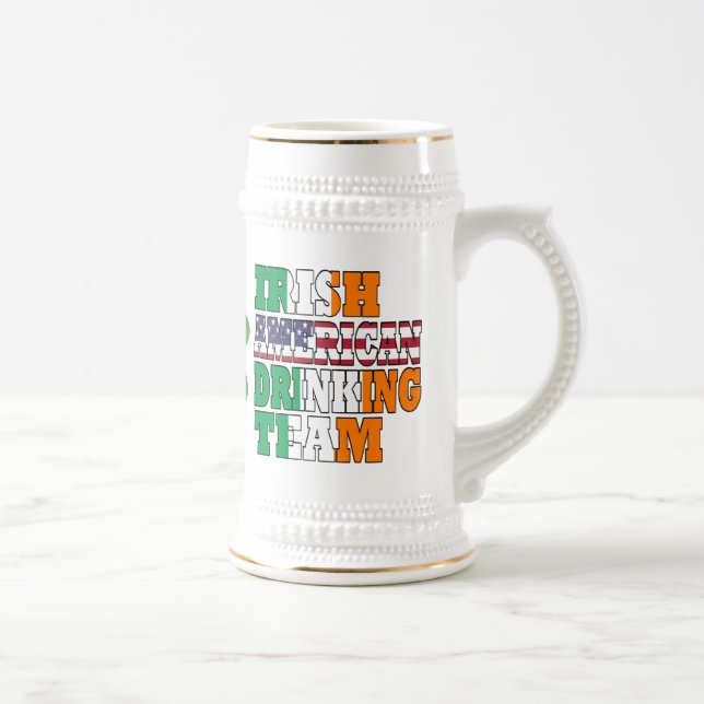 Jarra De Cerveza Día irlandés de St Patrons (Derecha)